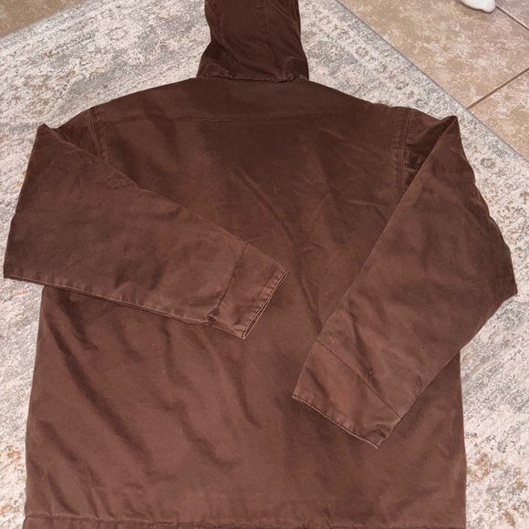 Vintage Dickies Dark Brown Hooded Performance Jacket - Picture 4 of 7